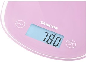 Sencor SKS 38RS waga kuchenna, różowy,