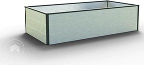 GFP 77 x 150 x 39 cm Grządka podwyższona, aluminium anodowane - (GFPV00507)