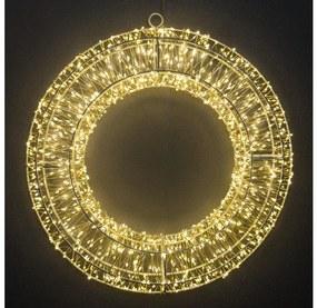 Brilagi - Zewnętrzny wieniec świąteczny LED/6W/230V IP44