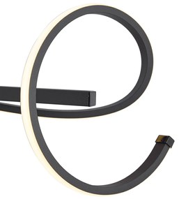 Designerska lampa wisząca czarna prostokątna z 3-stopniową regulacją ściemniania - Krisscross Nowoczesny Oswietlenie wewnetrzne