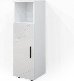 Szafka Midi biały wysoki połysk 30x30x95 irma