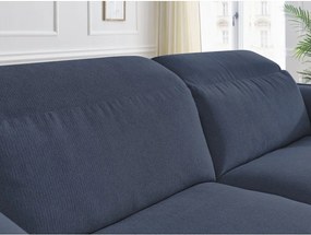 Ciemnoniebieska sofa 236 cm Achille – Bobochic Paris