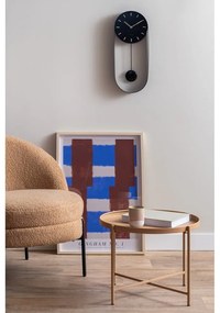 Beżowy metalowy okrągły stolik ø 50 cm Meseta – Leitmotiv