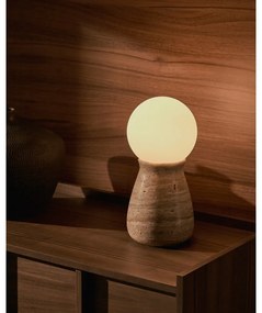 Beżowa lampa stołowa (wysokość 31,5 cm) Okeni – Kave Home