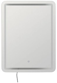 Lustro ścienne z oświetleniem 60x80 cm – Ixia