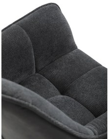 Zestaw krzeseł do jadalni HC-D7180 GREY2, 2 szt.