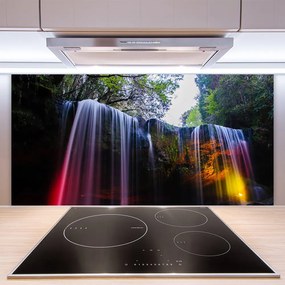 Szkło Dekoracyjne do Kuchni Dziki Wodospad Górski