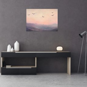 Obraz - Stado ptaków II. (70x50 cm)