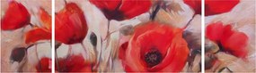 Obraz - Wilcze maki (170x50 cm)