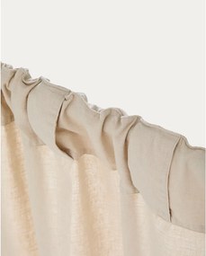Beżowa bawełniana zasłona 140x270 cm Nolira – Kave Home