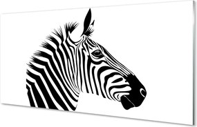 Panel szklany do Kuchni Nowoczesna Ilustracja Zebry