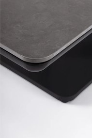 Aluminiowy stół ogrodowy 80x140 cm Miguel – Bizzotto