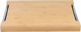 Deska bambusowa z miseczką ociekającą, 40 x 29 x 3,5cm