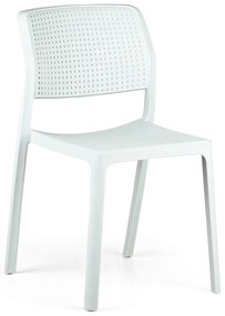 Krzesło do jadalni plastikowe NELA, mięta