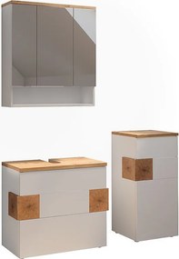 Zestaw mebli łazienkowych biały 70x37x64.5 eden