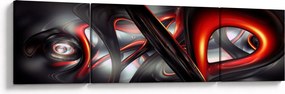 Obraz abstrakcji (170x50 cm)