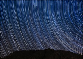 Obraz nocnych gwiazd i nieba (70x50 cm)