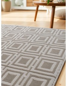 Kremowy chodnik 80x240 cm Perles Howlite – Elle Decoration