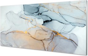 Panel szklany do Kuchni Abstrakcyjne Plamy Kamienne