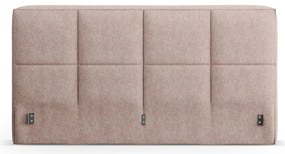 Jasnoróżowy tapicerowany zagłówek 170,5x100 cm Darren – Micadoni