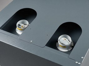 Szafa przeciwpożarowa na substancje niebezpieczne, typ 30, 1200 × 615 × 1950 mm, dwudrzwiowa