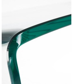 Szklana konsola 40x125 cm Burano – Kave Home