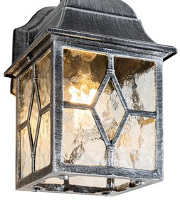 Zewnetrzna Romantyczna zewnętrzna lampa ścienna w stylu antycznym srebrnym - London Rustykalny / Vintage Oswietlenie zewnetrzne