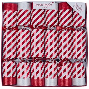 Crackery świąteczne zestaw 6 szt. Candy Cane – Robin Reed