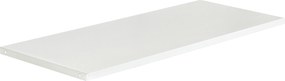 Półka metalowa do szafy biurowej biała, 900 x 20 x 360 mm
