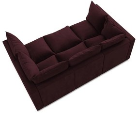 Bordowa sofa 255 cm Manao – Makamii