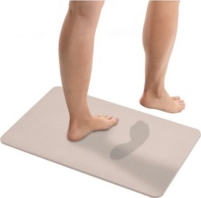 Beżowy dywanik łazienkowy okrzemkowy (z diatomitu) 39x60 cm Simi – Wenko