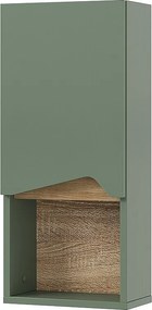Szafka łazienkowa zielony/rzemieślniczy 30x17x67 marelle