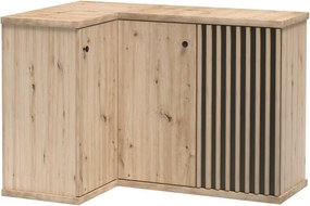 Komoda ALMERIA 122,6 cm do Salonu Sypialni Dąb artisan