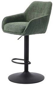 Zielone hokery zestaw 2 szt. (wysokość siedziska 69 cm) Avola – Unique Furniture