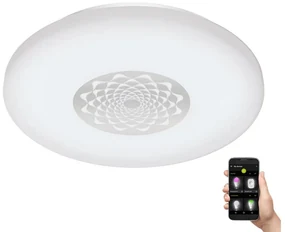 Eglo 900008 - LED Ściemniany plafon CAPASSO LED/15,6W/230V 2700-6500K