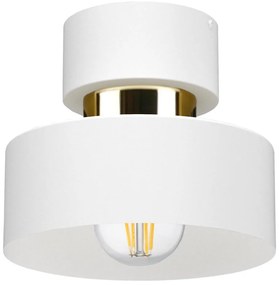 Lampa sufitowa IGNIA 1xE27/60W/230V biała/złota