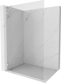 Mexen Lunar L ścianka prysznicowa Walk-in lewa 100 x 200 cm, transparent 8 mm, chrom - 830L-100-000-01-00-L
