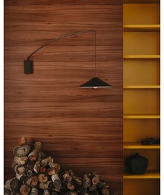 Czarny kinkiet ø 35 cm Kally – Kave Home