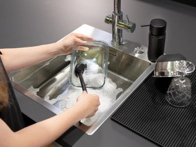 Szczotka kuchenna CUVO, czyścik z ergonomiczną rączką, WENKO