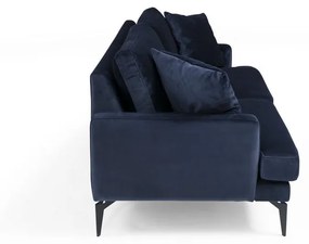 Ciemnoniebieska sofa 175 cm Papira – Balcab Home