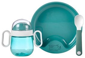 Zestaw naczyń dla dzieci 3 szt. Deep turquoise – Mepal