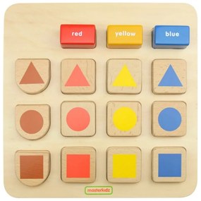 Masterkidz tablica edukacyjna sorter kształty i kolory