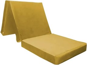 Materac 180/80 + Torba składany turystyczny tkanina Welur : Kolor tkaniny - VELVET - MG15, Rozmiar - 180/80/15, Typ tkaniny - Velvet