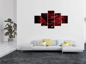 Obraz - Detal róży (125x70 cm)