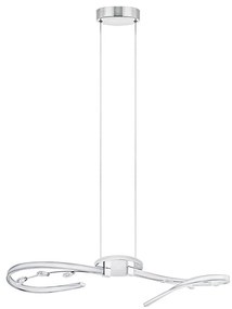 Eglo 97488 - Żyrandol kryształowy LED na lince VALLEMARE 1 2xLED/8W/230V