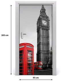 Fototapeta samoprzylepna na drzwi Big Ben Londyn