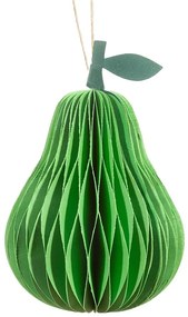 Papierowa ozdoba świąteczna wykonana ręcznie ø 7 cm Pear Honeycomb – Sass &amp; Belle