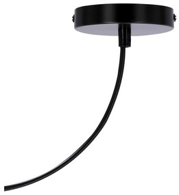 Czarna metalowa lampa wisząca 100x19 cm Primo – Candellux Lighting
