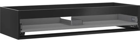 Mexen Box-A korpus szafki podumywalkowej 120 cm, 1 szuflada, czarny mat - 91AX0-1200-235-1-71