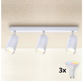Brilagi - Ściemnialna oprawa punktowa LED SELE 3xGU10/6,5W/230V biała
